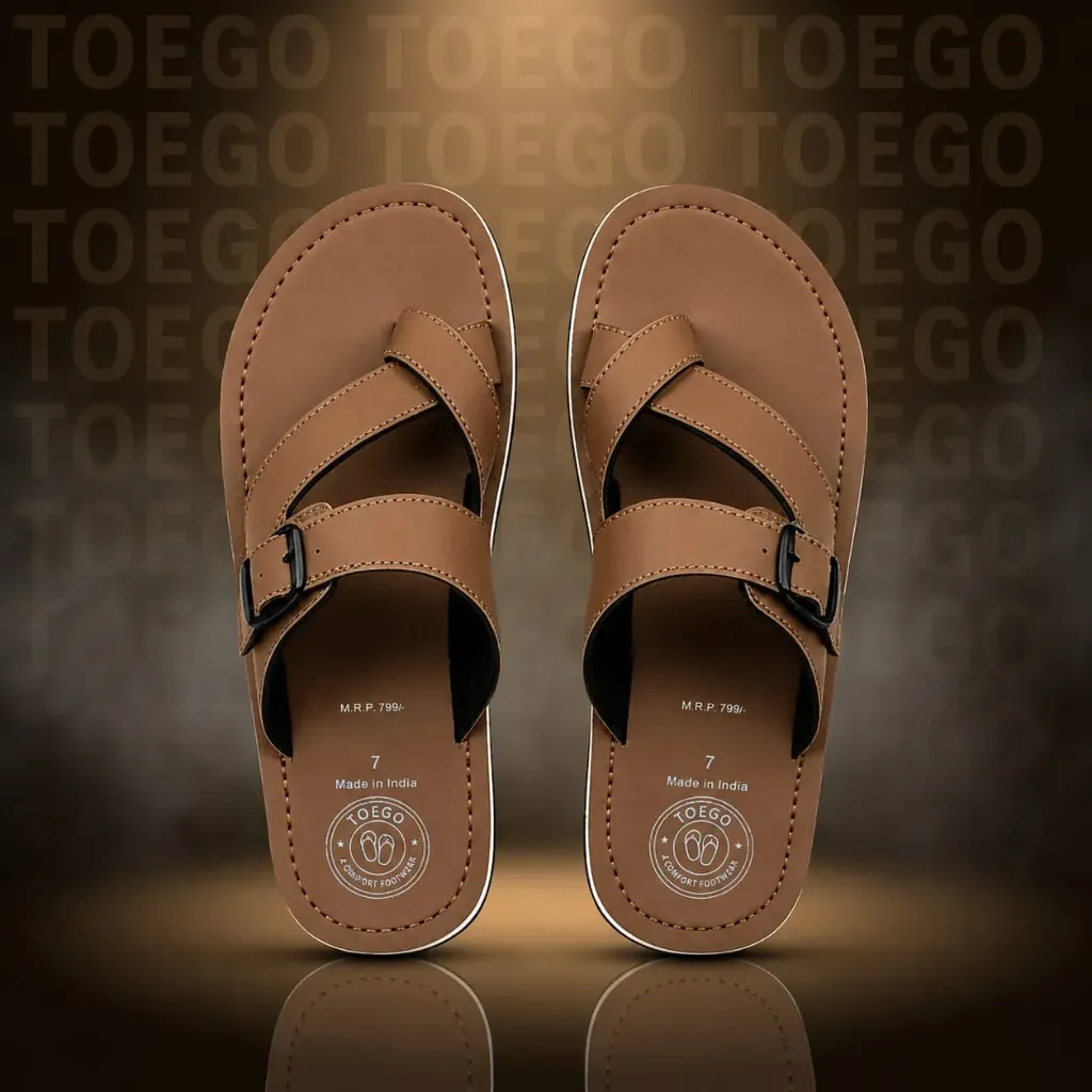 TOEGO Premium Comfort Slippers for Men | Ultra Soft & Stylish Daily Wear
